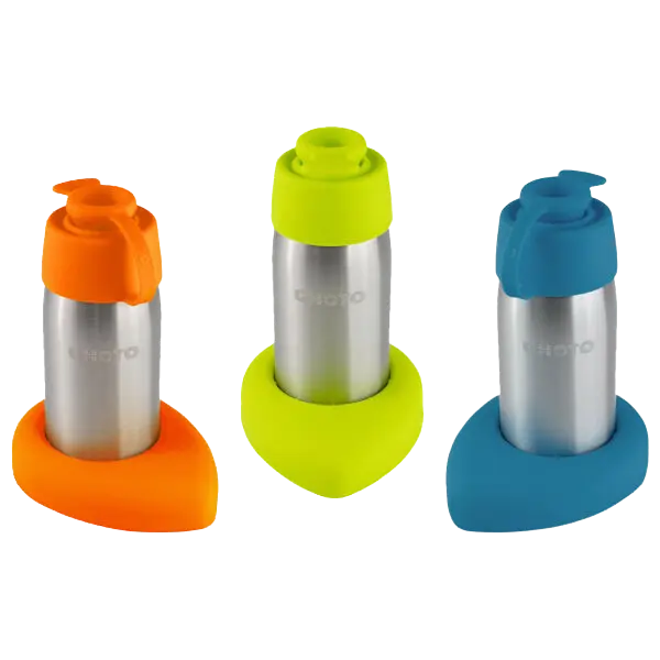 GHOTO thermal container by Alker medicale, 316L stainless steel with color-coded silicone components